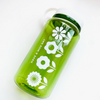 Have A Nice Day Flowers Green Water Bottle - Freshie & Zero Studio Shop