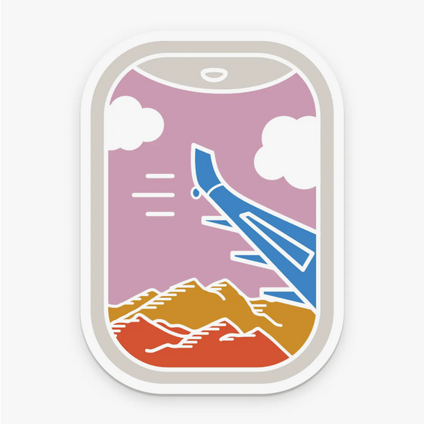 Airplane Sticker - Freshie & Zero Studio Shop
