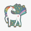 Unicorn Sparkles Holographic  Vinyl Sticker - Freshie & Zero Studio Shop
