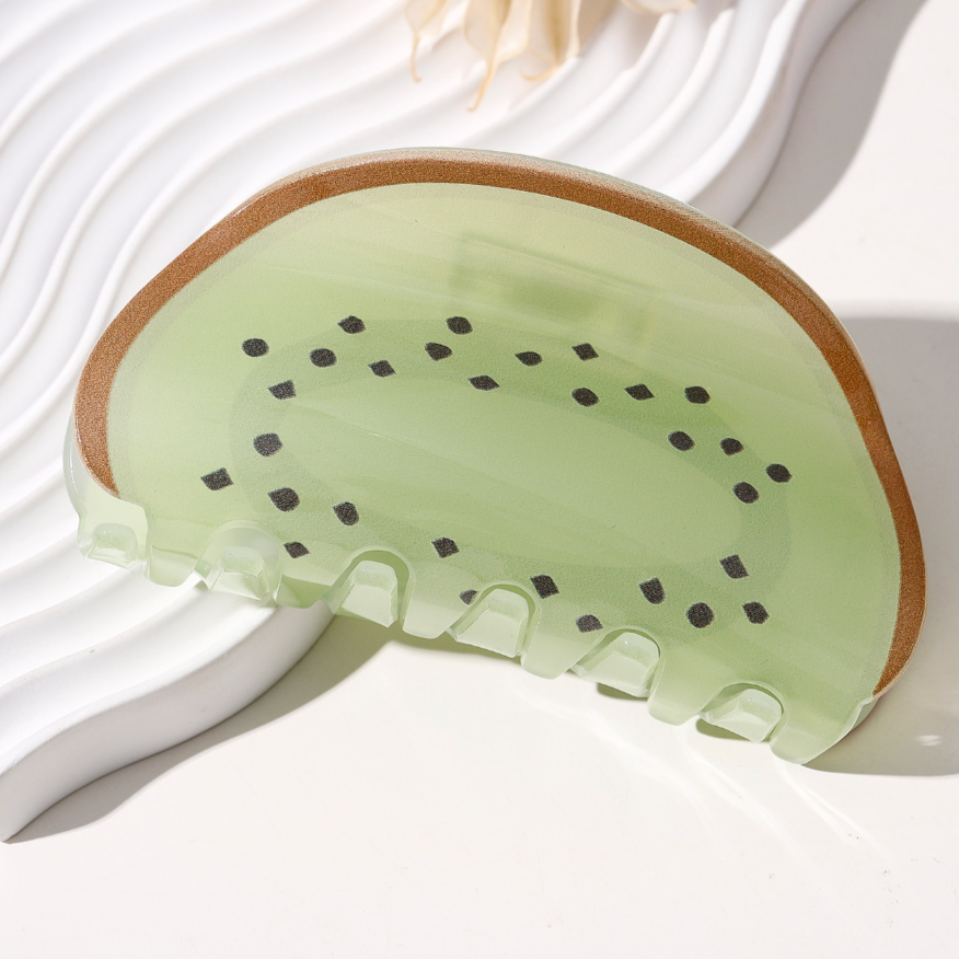 Kiwi Hair Claw Clip - Freshie & Zero Studio Shop
