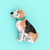 Beagle Dog Hair Claw Clip - Freshie & Zero Studio Shop