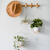 Braid & Loom Plant Hanger large white (Light & Airy) - Freshie & Zero Studio Shop