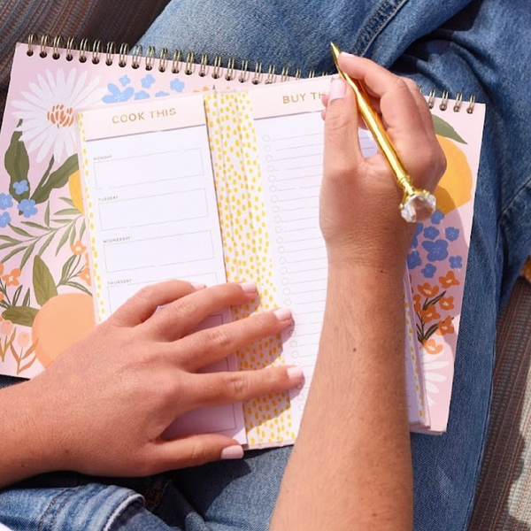 Citrus Florals Weekly Eats Check List - Freshie & Zero Studio Shop