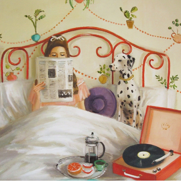 Houseplants Janet Hill Art Print: 8"x11" - Freshie & Zero Studio Shop