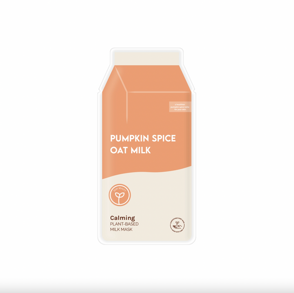 Pumpkin Spice Oat Milk Calming Plant Based Milk Mask - Freshie & Zero Studio Shop
