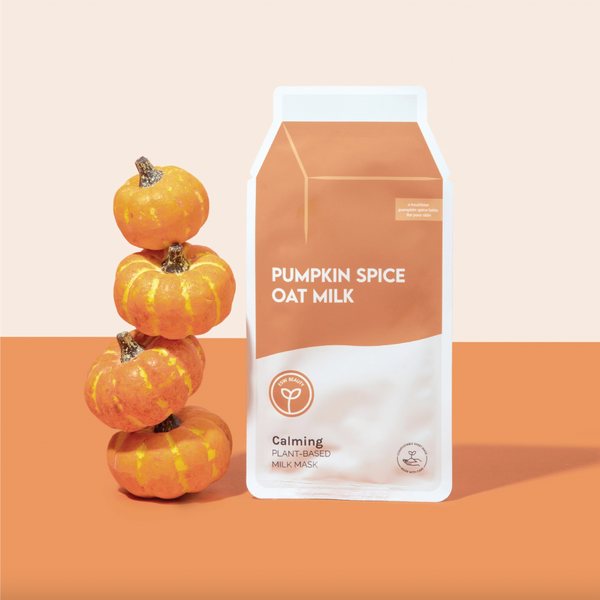 Pumpkin Spice Oat Milk Calming Plant Based Milk Mask - Freshie & Zero Studio Shop