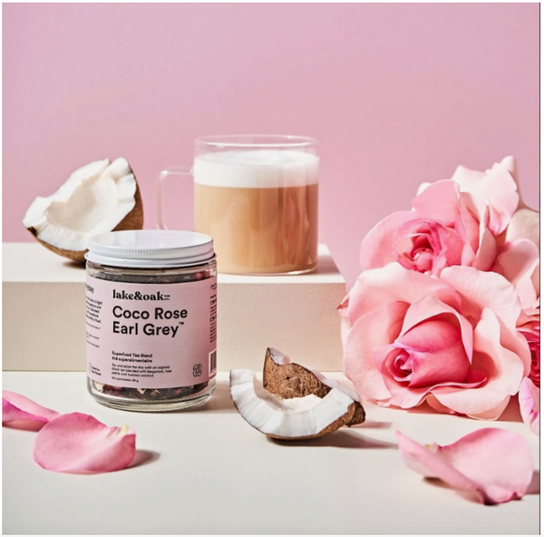 Coco Rose Earl Grey - Superfood Tea Blend - Freshie & Zero Studio Shop