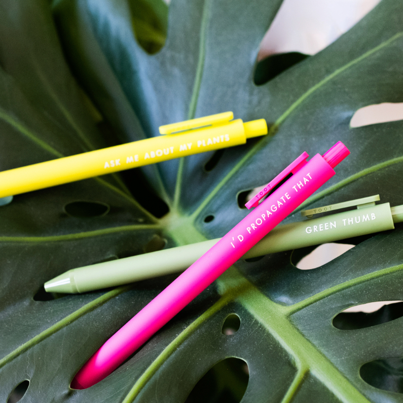 Pens for Plant Lovers - Freshie & Zero Studio Shop