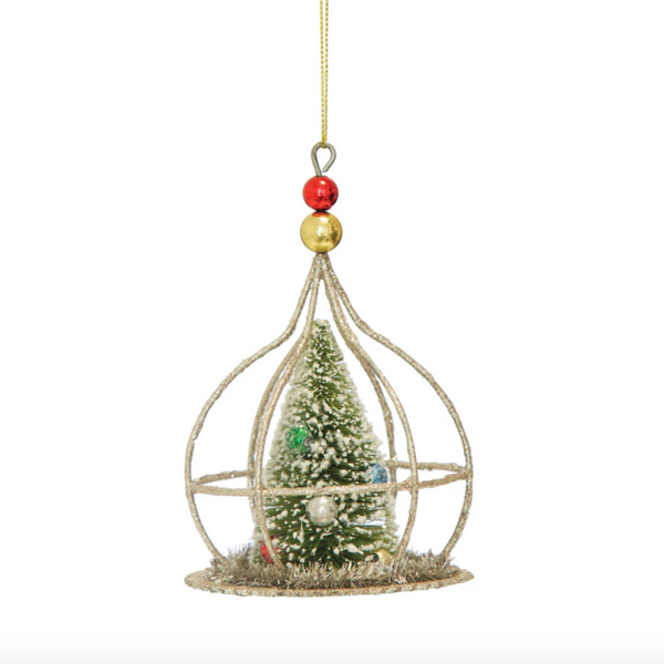 Glitter Snow Tree Ornament - Freshie & Zero Studio Shop