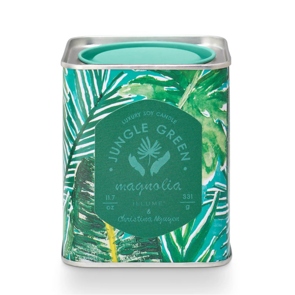 JENNIE写真展 J2NNI5 Scented Candle 緑 Jungle Green Magnolia Printed Tin– Freshie & Zero