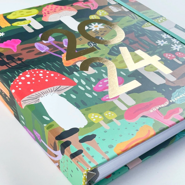 Idlewild 2024 Planner: Mushroom Heaven - Freshie & Zero Studio Shop