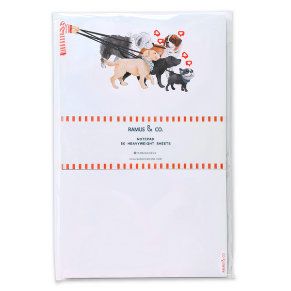 Loving Dogs Notepad - Freshie & Zero Studio Shop