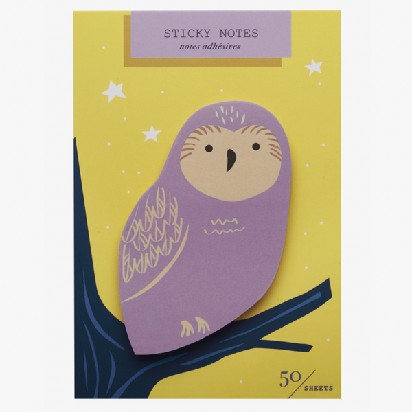 Sticky Notes: Owl - Freshie & Zero Studio Shop