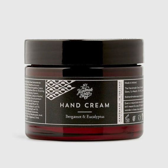 The Handmade Soap Co. Hand Cream: Bergamot & Eucalyptus - Freshie & Zero Studio Shop