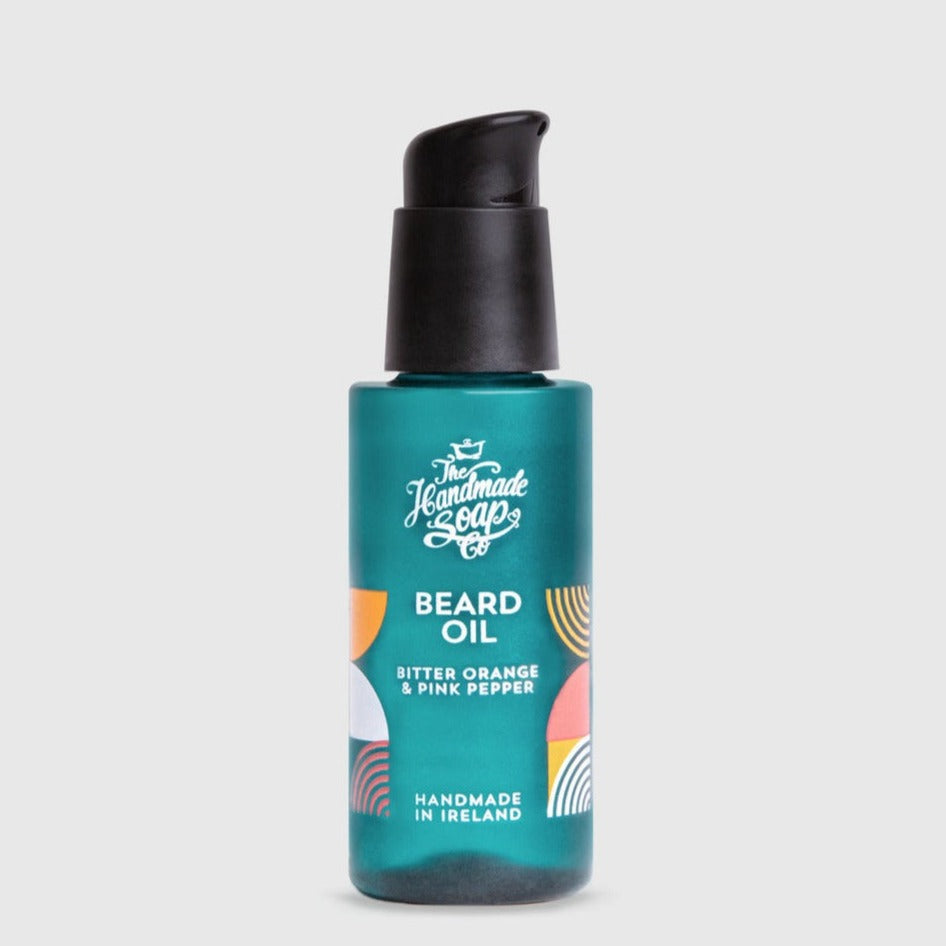The Handmade Soap Co. Beard Oil: Bitter Orange & Pink Pepper - Freshie & Zero Studio Shop