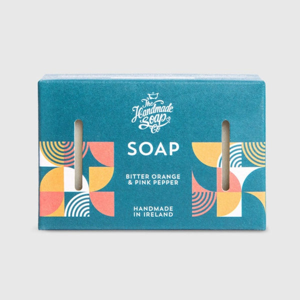 The Handmade Soap Co. Bar Soap: Bitter Orange & Pink Pepper - Freshie & Zero Studio Shop