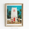 Janet Hill Art Print: The Tower 8.5"x11" - Freshie & Zero Studio Shop