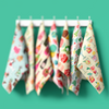 Cheers! A Holiday Tea Towel by Werkshoppe - Freshie & Zero Studio Shop