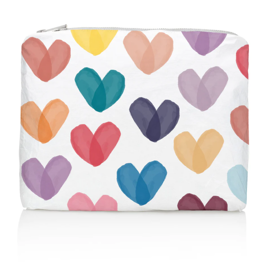 Rainbow Hearts Water Resistant Bag by HI LOVE - Freshie & Zero Studio Shop