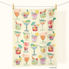 Cheers! A Holiday Tea Towel by Werkshoppe - Freshie & Zero Studio Shop