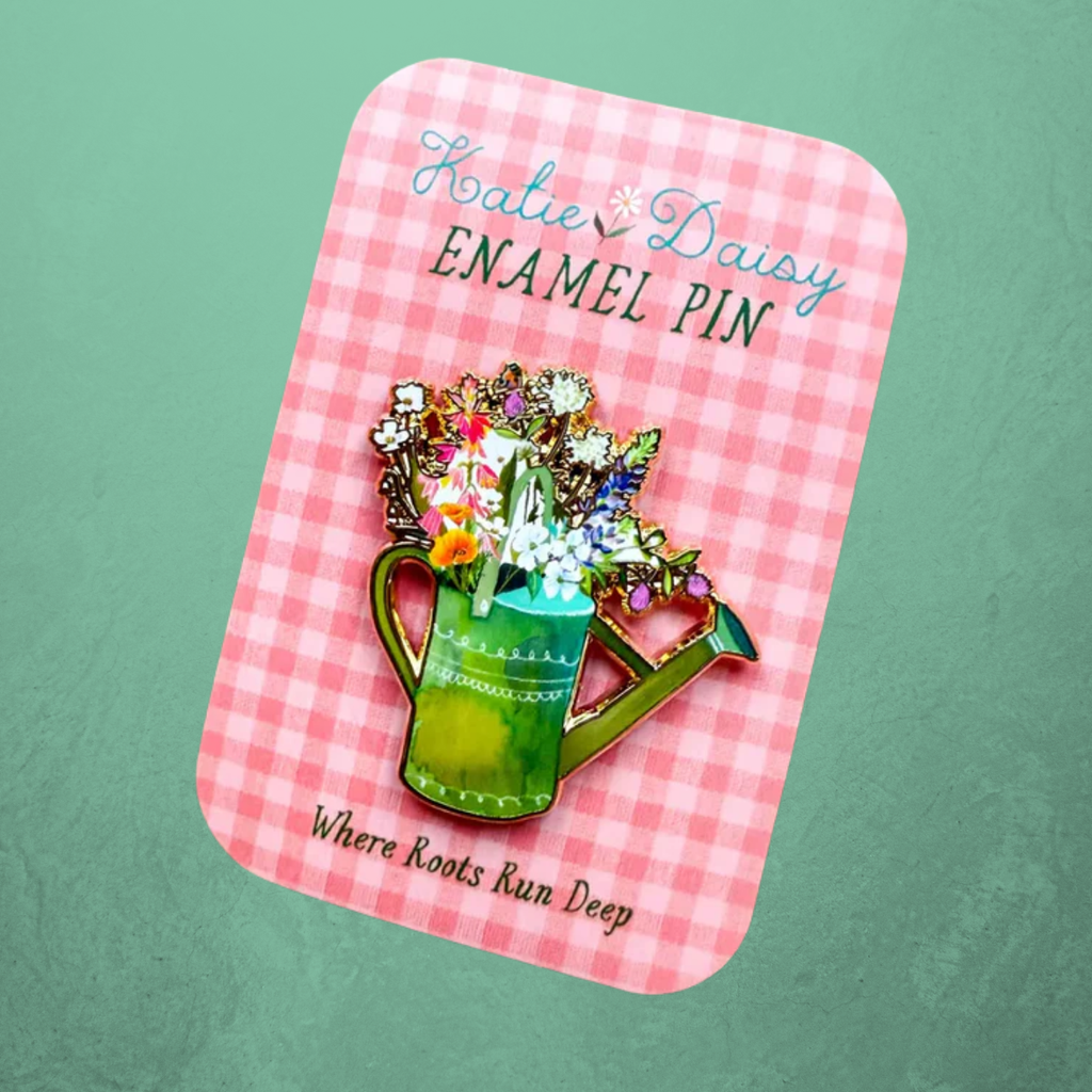 Watering Can Enamel Pin - Freshie & Zero Studio Shop