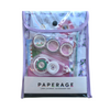Paperage junk journal accessory kit with assorted paper crafting supplies for creative journaling and scrapbooking