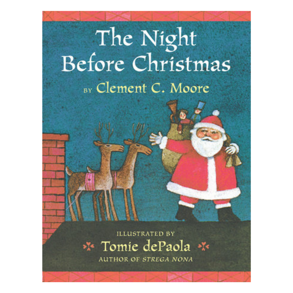 The Night Before Christmas Board Book - Clement C. Moore - Freshie & Zero Studio Shop