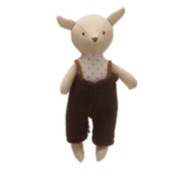 Little Animals in Fancy Outfits Soft Dolls - Freshie & Zero Studio Shop