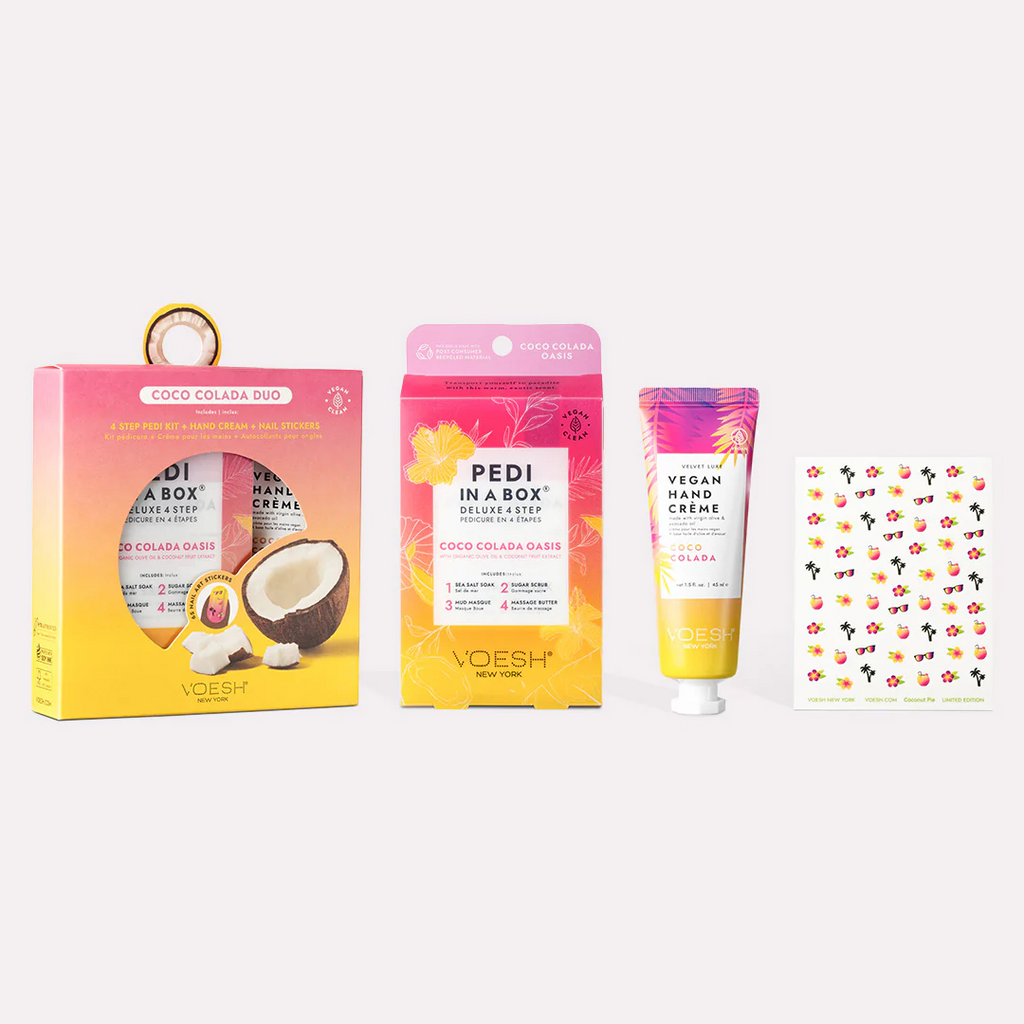 Coco Colado Oasis Pedicure in a Box by Voesh - Freshie & Zero Studio Shop