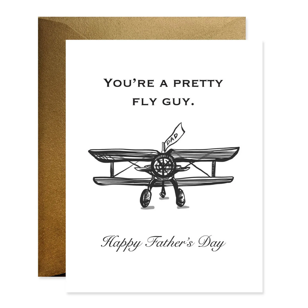 Fly Guy Father's Day Card - Freshie & Zero Studio Shop