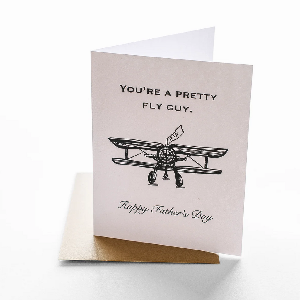 Fly Guy Father's Day Card - Freshie & Zero Studio Shop