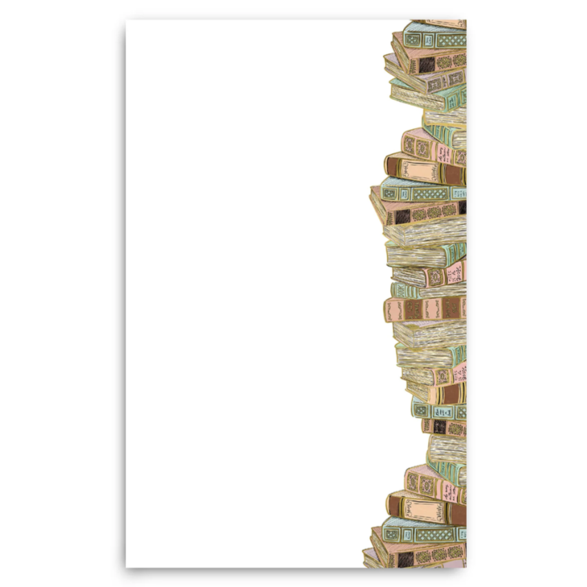 Bookish Large Notepad - Freshie & Zero Studio Shop