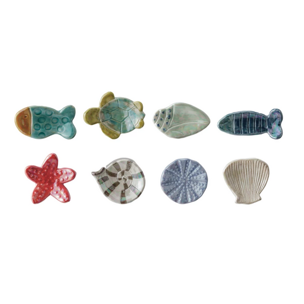 Iridescent Sea Life Shaped Mini Trinket Dish - Freshie & Zero Studio Shop