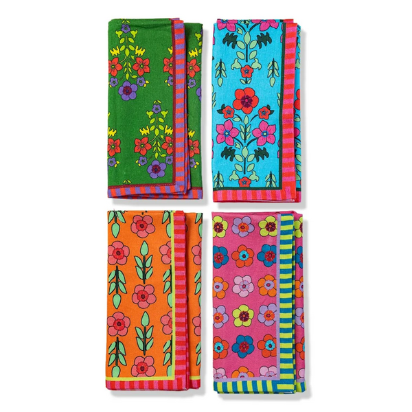 Spring Mixed Floral Napkins - By Furbish (Set of 4) - Freshie & Zero Studio Shop