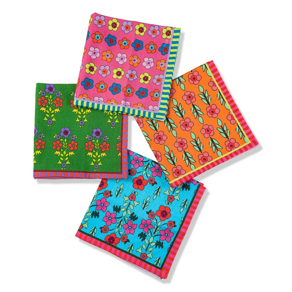 Spring Mixed Floral Napkins - By Furbish (Set of 4) - Freshie & Zero Studio Shop