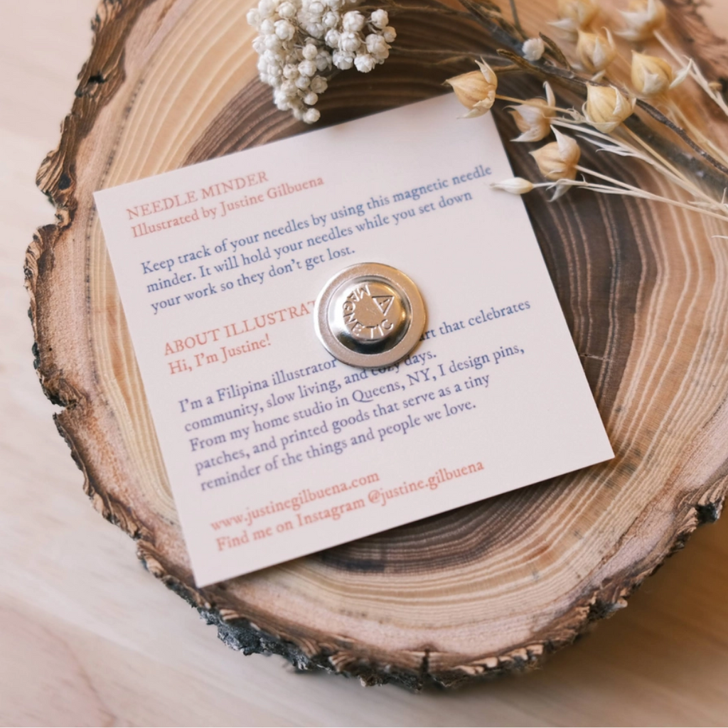Magnetic Needle Minder: Butter Cookie Jar - Freshie & Zero Studio Shop