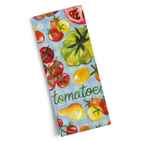 Tomatoes Cotton Tea Towel by Werkshoppe - Freshie & Zero Studio Shop