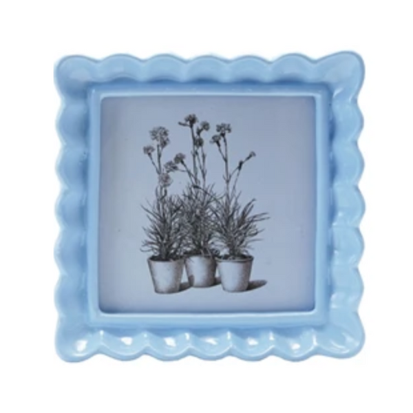 Resin Ruffled Photo Frame - Freshie & Zero Studio Shop