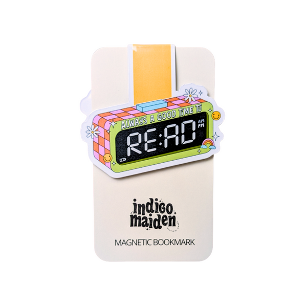 Always a Good Time to Read Magnetic Bookmark - Freshie & Zero Studio Shop