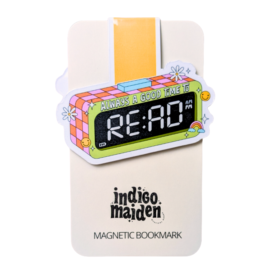 Always a Good Time to Read Magnetic Bookmark - Freshie & Zero Studio Shop