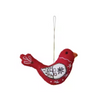 Embroidered Felt Festive Bird Ornaments - Freshie & Zero Studio Shop