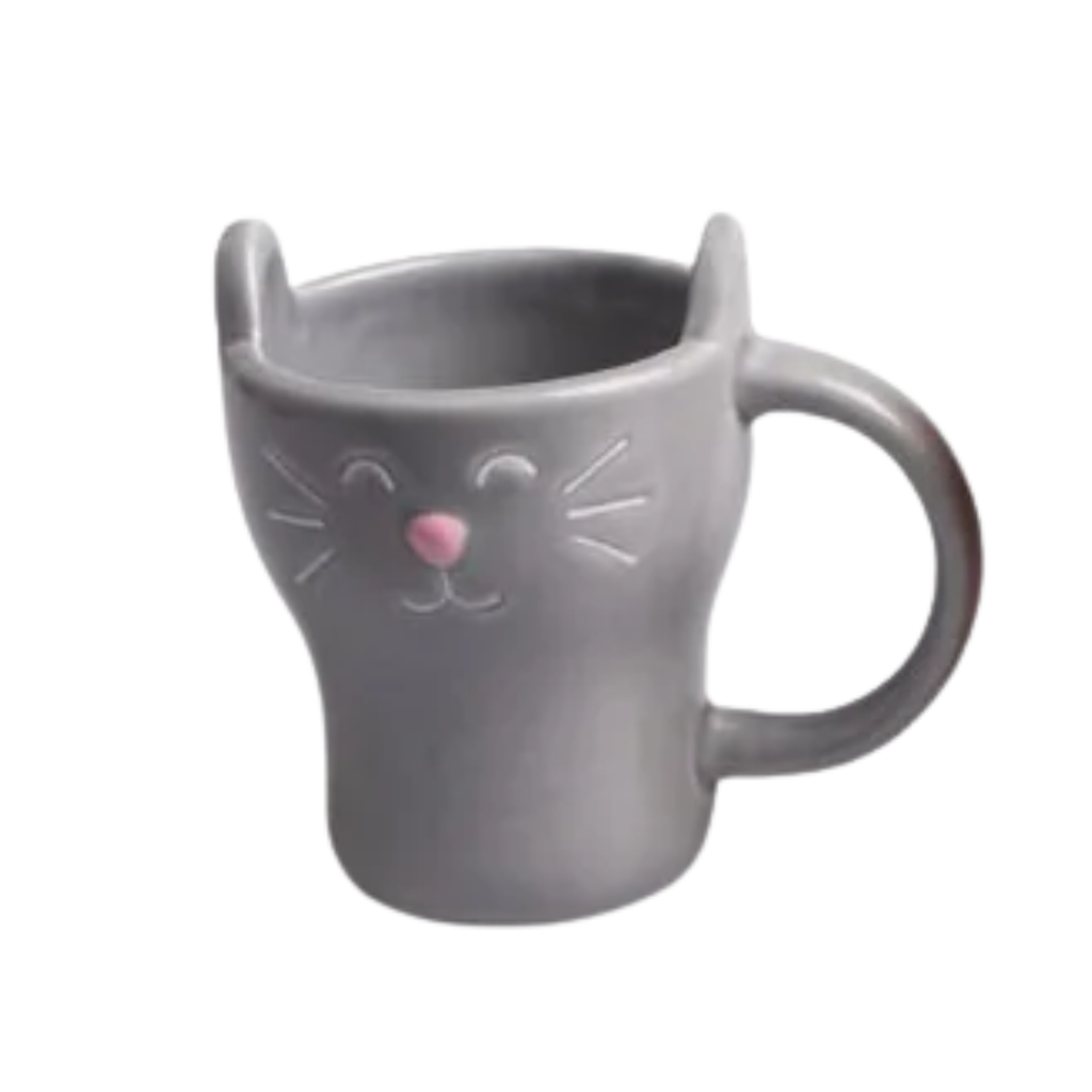 Mini Ceramic Cat Espresso Cups - Freshie & Zero Studio Shop