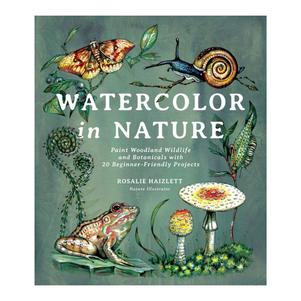 Watercolor In Nature: Woodland Wildlife & Botanicals - Freshie & Zero Studio Shop