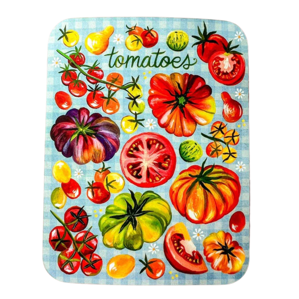 Tomatoes Market Sticker - Freshie & Zero Studio Shop