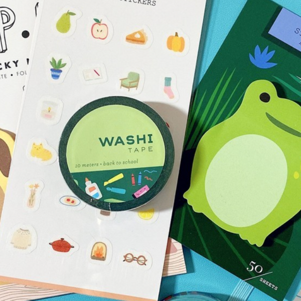 Washi Tape: Back to School - Freshie & Zero Studio Shop