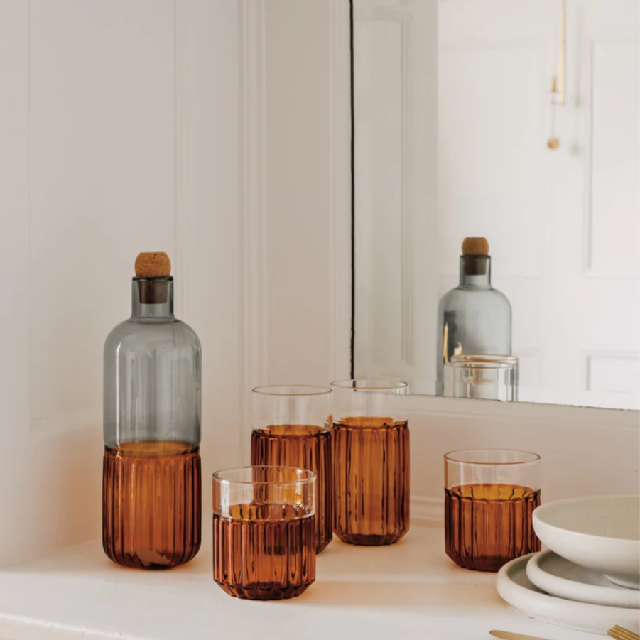 Channel Amber 12oz Tumbler by Danica - Freshie & Zero Studio Shop