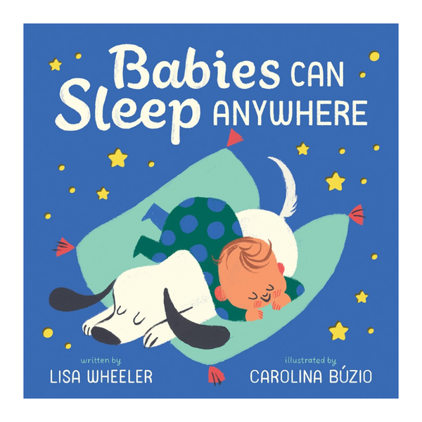 Babies Can Sleep Anywhere Book - Freshie & Zero Studio Shop