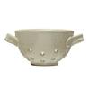 White Stoneware Berry Bowl Reactive Glaze - Freshie & Zero Studio Shop