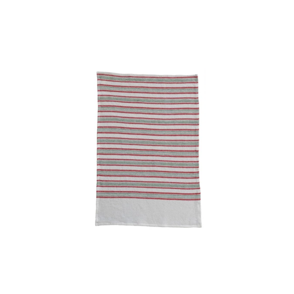 Cotton Waffle Weave Holiday Tea Towel - 3 Styles - Freshie & Zero Studio Shop