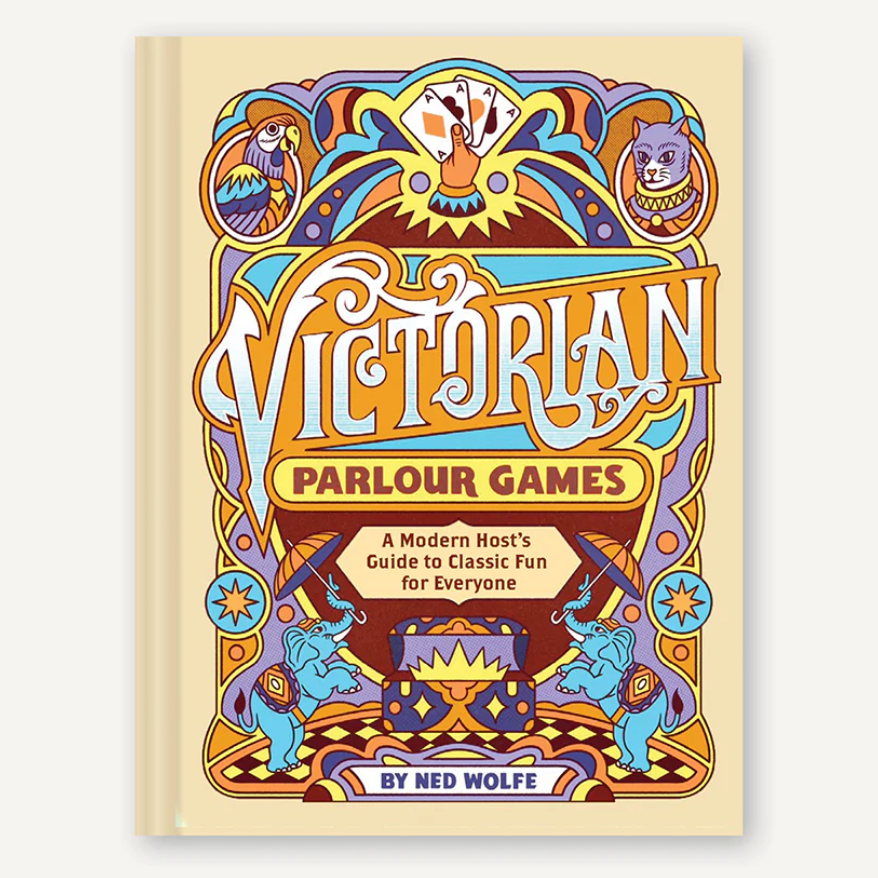 Victorian Parlour Games Hardcover Book - Freshie & Zero Studio Shop